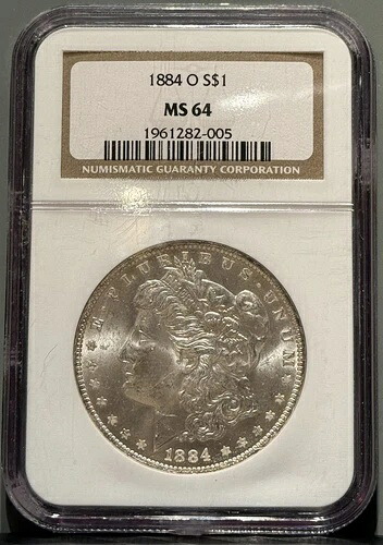 1884年 -O モーガンドル NGC認定 MS64- 42,185円