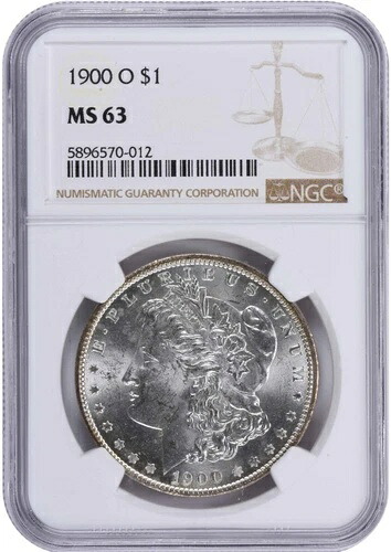1900-O モルガン銀貨 MS63 NGC｜WORLD RESOURCE【QUEEN店】