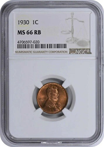 1930年 リンカーンセント MS66RB NGC-|WORLD RESOURCE【QUEEN店】