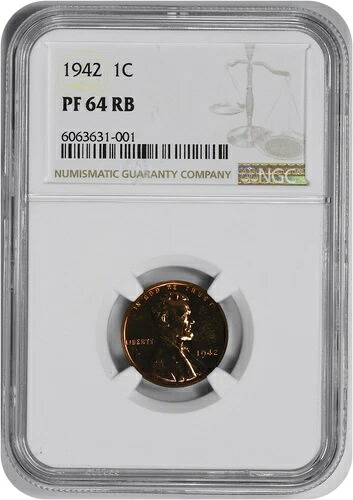 1942年リンカーンセントPR64RB NGC|WORLD RESOURCE【QUEEN店】