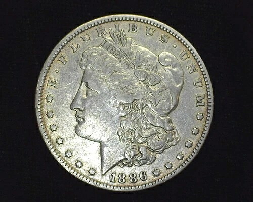 HS&C: 1886 O モルガン・ダラー XF - 米国コイン