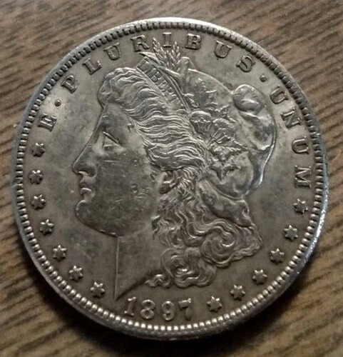 1897年-S ***** モルガンドル**** *本当に素敵なコイン-写真#740 L @ K-|WORLD RESOURCE【QUEEN店】