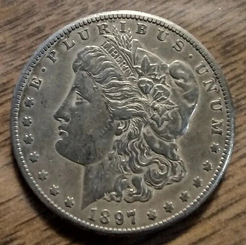 1897-S *****モルガン・ダラー***** 本当に素晴らしいコイン - 写真をご覧ください #735|WORLD RESOURCE【QUEEN店】