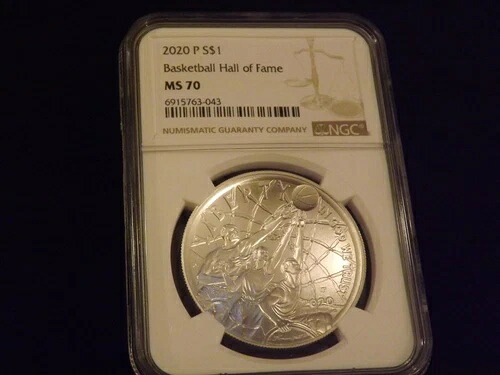 2020-P 50 C バスケットボール殿堂入り NGC MS 70｜WORLD RESOURCE【QUEEN店】 42,185円