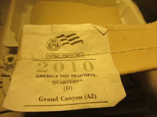 2010 P AMERICA THE BEAUTIFUL QUARTERS $25 BOX 送料無料。値下げしました。