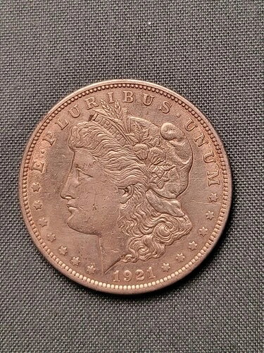 1921年 $1 モーガンシルバードル 後継モーガンドル -