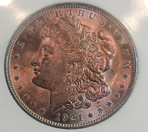 1921年 モーガンシルバードル ? インテンス ライトニング トーニング ハイグレード (R14)-