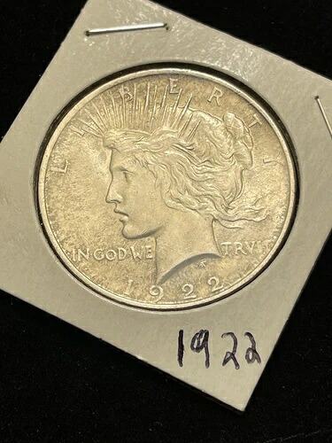 1922年ピースダラーTOP50 VAM 1A 美しい色合いと素晴らしい光沢