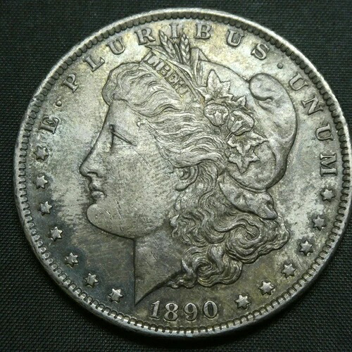 1890 CC 1ドル モルガン銀貨 米国造幣局コイン