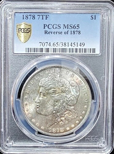 1878 7TF REV 1878 モルガン・ダラー MS-65 PCGS ビデオ