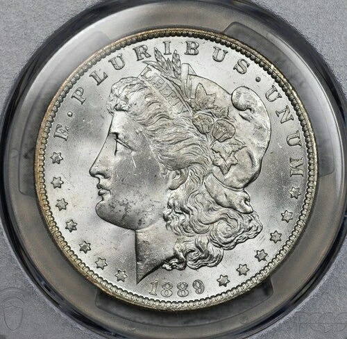 1889-O モルガン・ダラー PCGS CAC MS63 タフダー・デイト CAC承認済み！ #8EVF