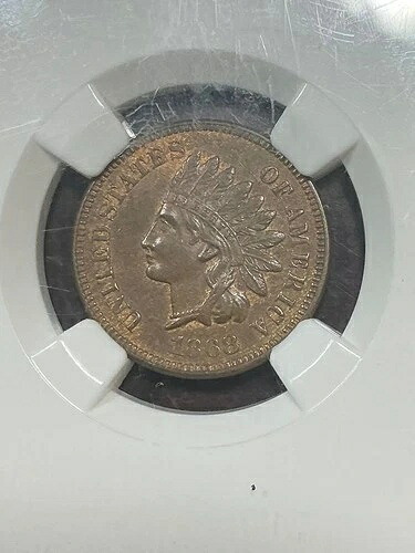 NGC MS64BN 1868 インディアンヘッド セント より良い日付 素晴らしい外観
