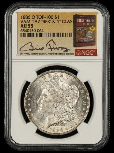 1886 O $1 VAM 1A2 \