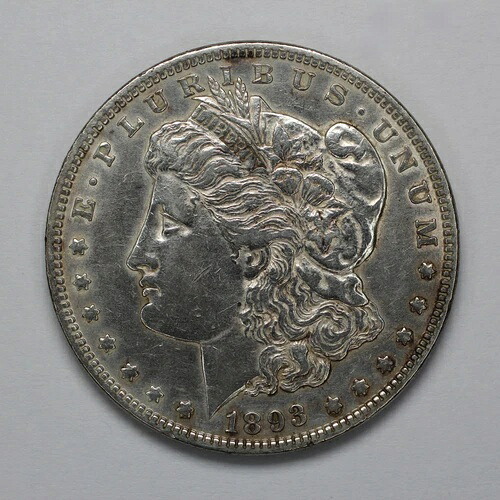 1893年モルガン銀貨