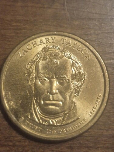 大統領ドル ザカリー・テイラー 2009 (D)_1849-1850_未鑑定1ドル硬貨