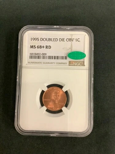 1995年 リンカーン セント DDO NGC MS68+ RD OBV 1C