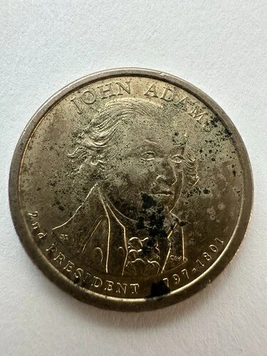 ジョン・アダムズ大統領記念ドル硬貨 2007年 P 1797-1801