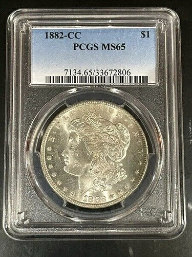 1882年CCモルガン銀貨 - PCGS MS 65 PCGS認定 33672806｜WORLD RESOURCE【QUEEN店】