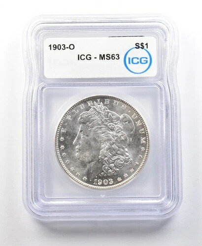 1903-O モルガン銀貨 MS63 ICG *1066