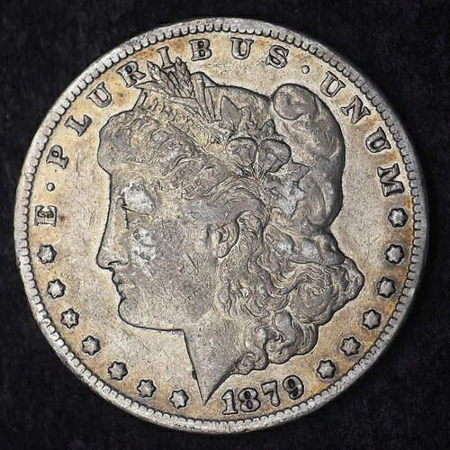 1879-CC「キャップド・ダイ・ヴァム-3A・ダイ・ゴッジ」モルガン銀貨1ドル - COINGIANTS -