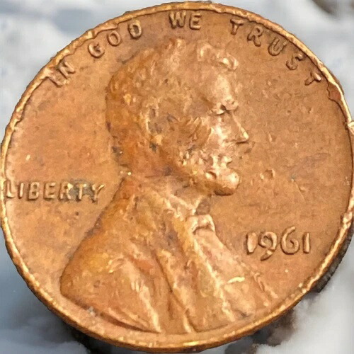 非常に希少なコイン!1961年リンカーン「L」ペニー。状態良好!