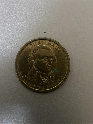 ジョン・アダムス 2007-D 1ドル硬貨