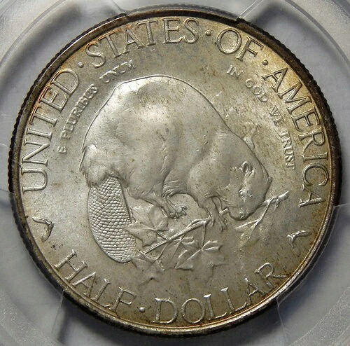 1936年 PCGS/CAC MS67 アルバニー ハーフダラー シルバー記念貨幣