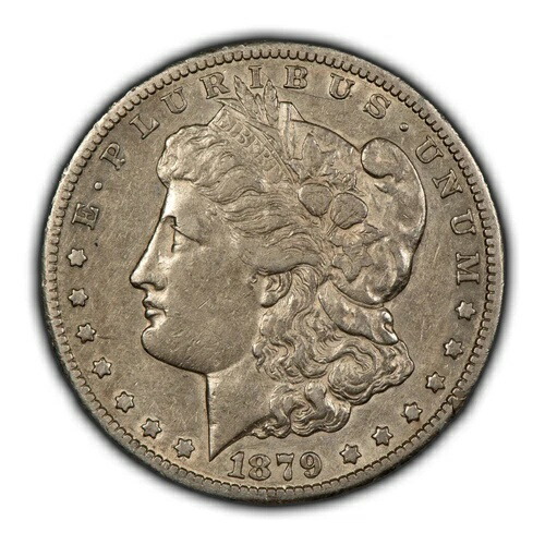 1879年-CC $1 モーガンドルキー日付 カーソンシティキャップ VAM-3 - NGC VF 35 - B4746-