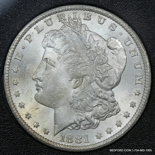 NGC MS65 1881-CC GSA ホード モルガン シルバー ドル 1ドル 箱・保証書付き