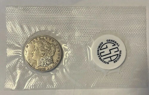 1903-S GSA ソフトパック XF モルガン銀貨