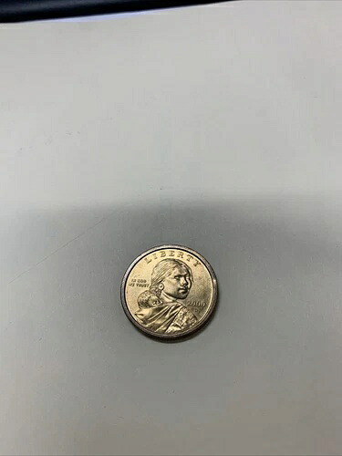 希少な2000年サカガウィア1ドル硬貨