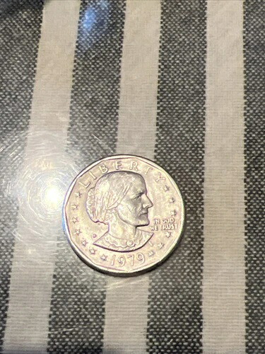 1979年 スーザン・B・アンソニー 1ドル硬貨