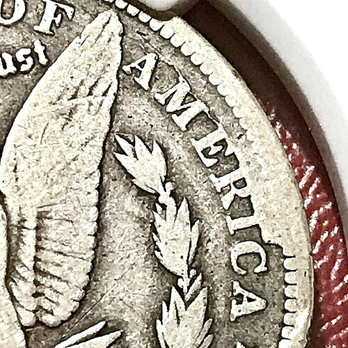 リバースCUDエラー 1890-O モルガン・ダラー NGC VG-8 VAM-4C ダイブレイク