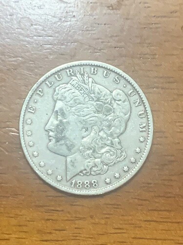1888年 1ドルモルガン銀貨