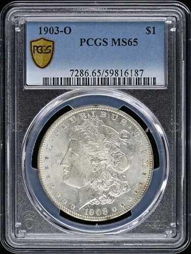1903-O 1ドル モルガン・ダラー PCGS MS65