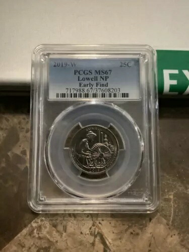 2019年-W Lowell NP クォーター 25セント PCGS MS67 早期発見提供しましょう！ 販売します!!-｜WORLD RESOURCE【QUEEN店】