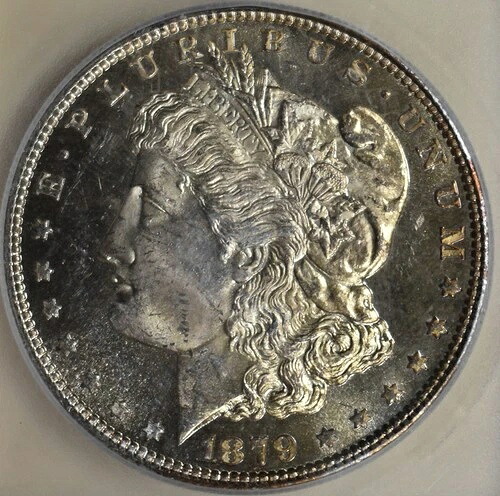 1879-S モルガン銀貨 ICG MS67 プルーフ品！驚くほど美しい銀貨！