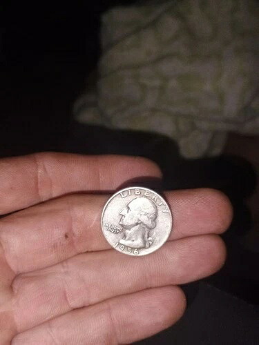 1956年ペンス銀貨