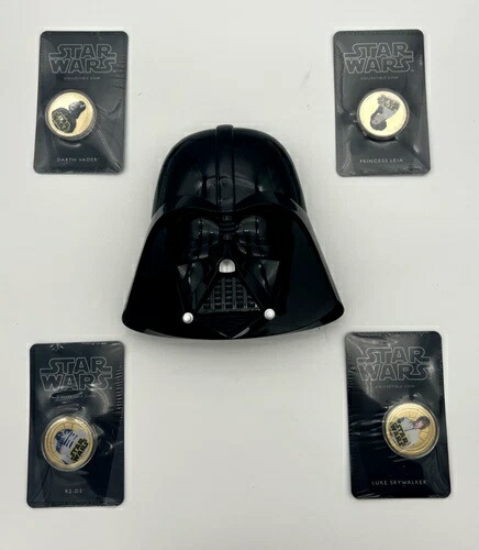 2011年スターウォーズダースベイダー銀貨セットニウエ