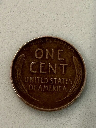 1944年製小麦ペニー、ミントマークなし。未鑑定｜WORLD RESOURCE【QUEEN店】