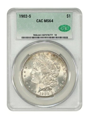 1902-S $1 CACG MS64 - モルガン・ダラー｜WORLD RESOURCE【QUEEN店】
