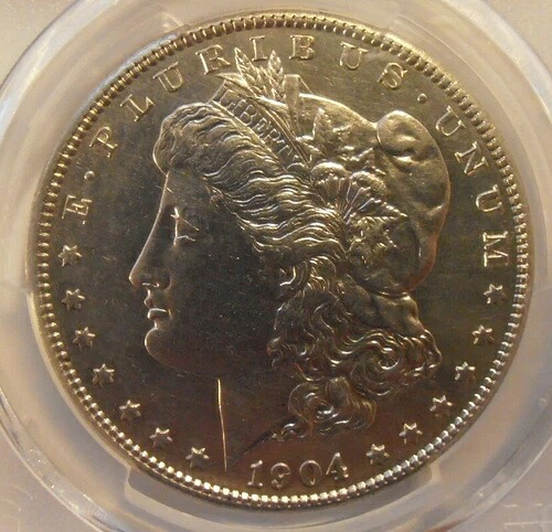 1904年 S モルガン銀貨、PCGS、タフデイト (04S914)|WORLD RESOURCE【QUEEN店】