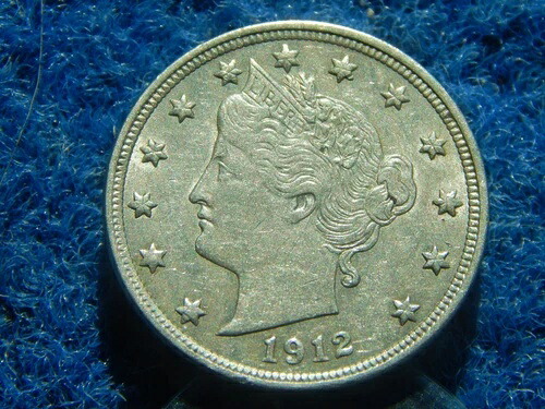 1912年 リバティヘッド 5セント 美しいコイン|WORLD RESOURCE【QUEEN店】