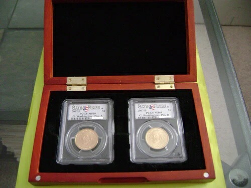 2007-P ジョージ・ワシントン PCGS MS69 サテン仕上げ ポジションA&B 2枚セット｜WORLD RESOURCE【QUEEN店】