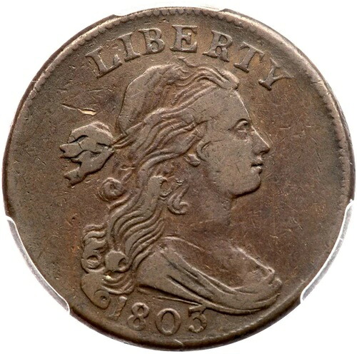 1803 S-244 R-4 PCGS VF 30 Sm 日付、Sm Frac ドレープ バスト ラージ セント コイン 1c|WORLD RESOURCE【QUEEN店】