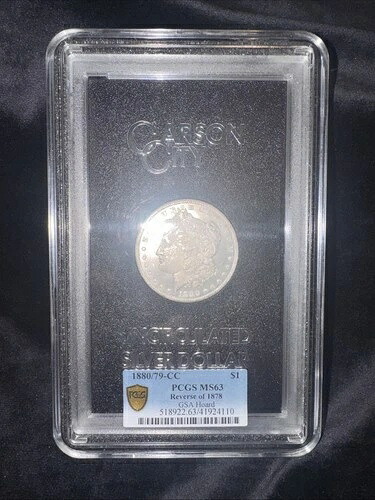 1880/79 CC リバース 1878年 モルガン銀貨 GSA ホード PCGS MS63 希少品|WORLD RESOURCE【QUEEN店】