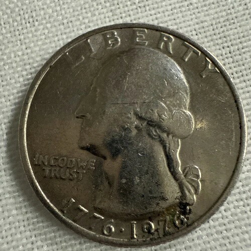 希少なヴィンテージ!米国建国200周年記念25セント硬貨(1776年~1976年)コレクター向け!|WORLD RESOURCE【QUEEN店】