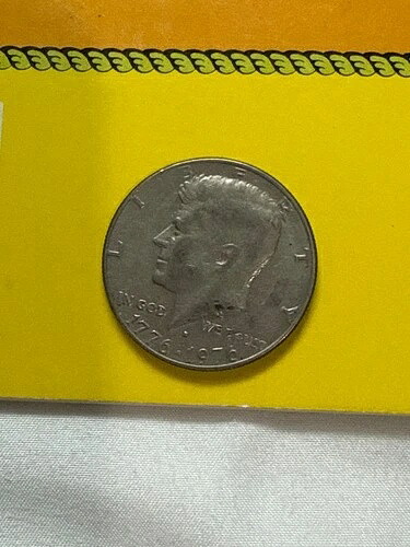 1776年~1976年、ミントマーク入りの銀製ハーフドル硬貨。|WORLD RESOURCE【QUEEN店】
