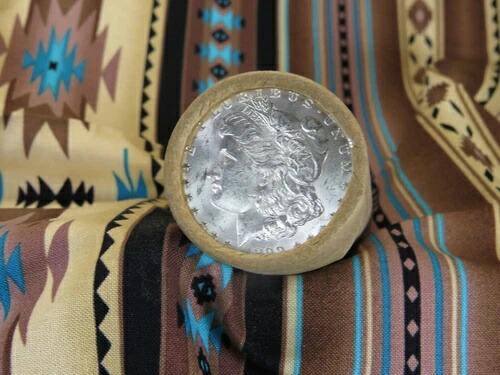 20 UNC BU コイン モルガン ダラー ロール 1899 年終了 / 1889 年終了 BESTEVER #2350