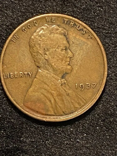 1937年リンカーン・ウィートペニー 希少な高精細「ミントマークなし」＆「L」エラー
